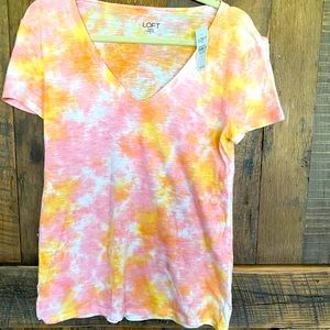New with tags tie dyed Loft t shirt